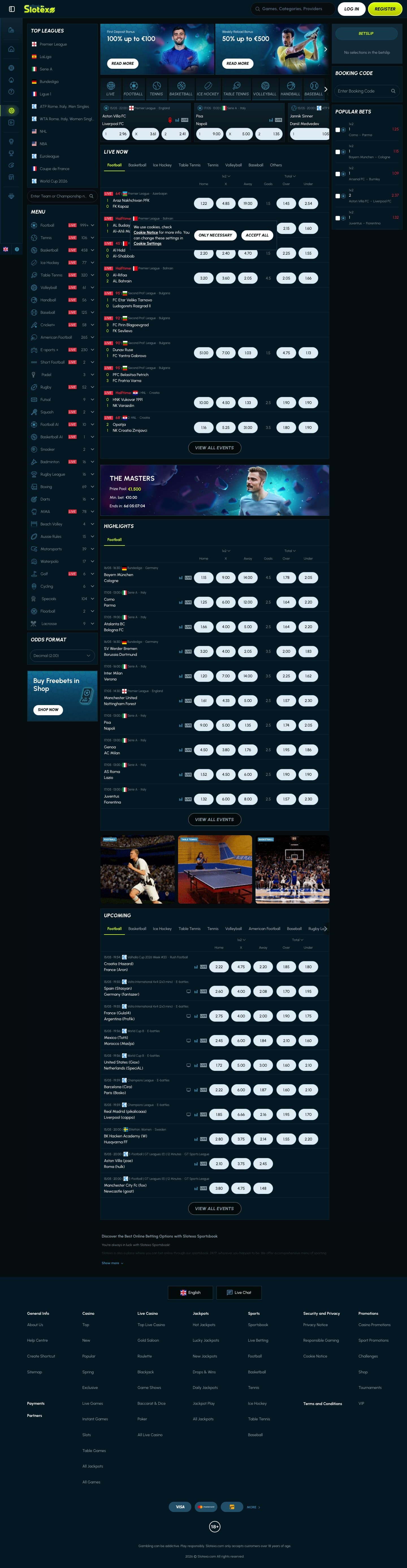 Slotexo Casino screenshot