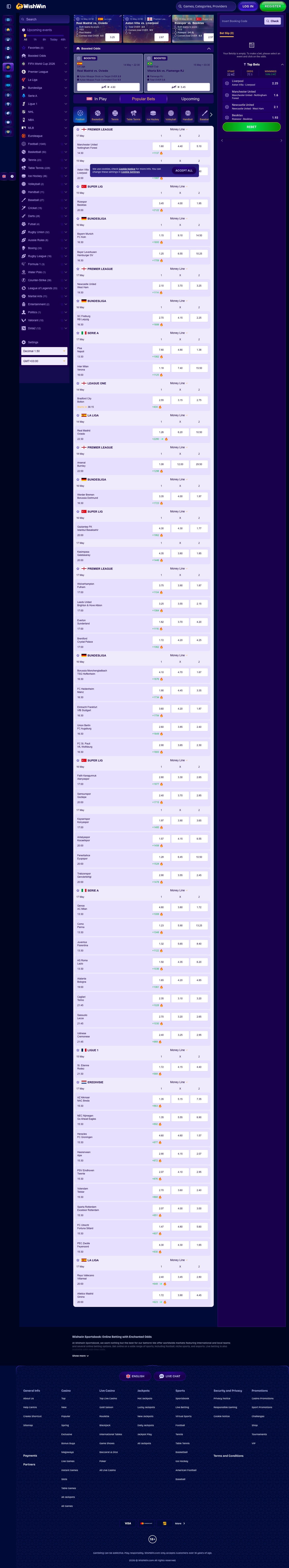 WishWin Casino screenshot