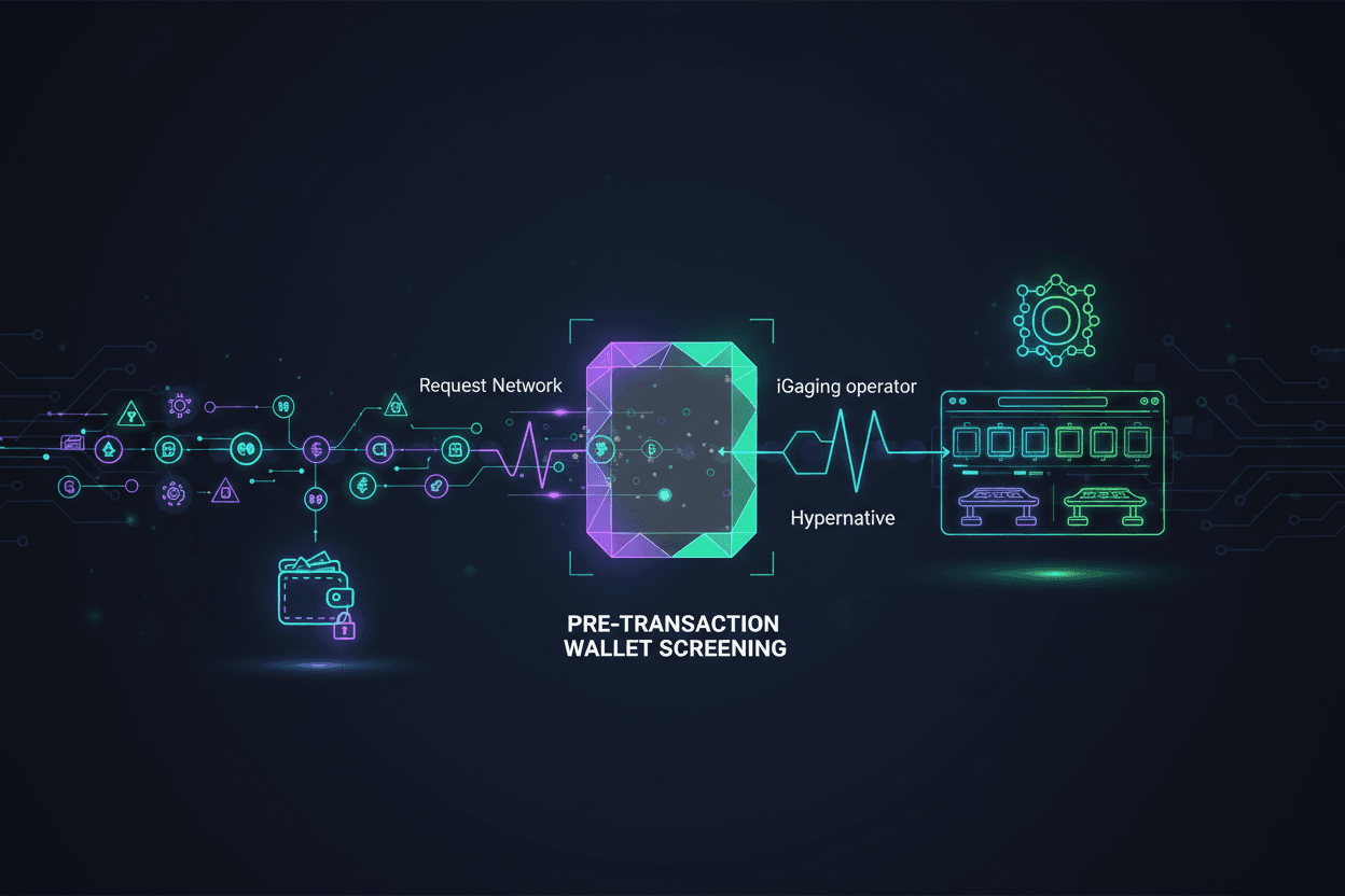 Request Network Brings Pre-Transaction Wallet Screening to iGaming Crypto Payments